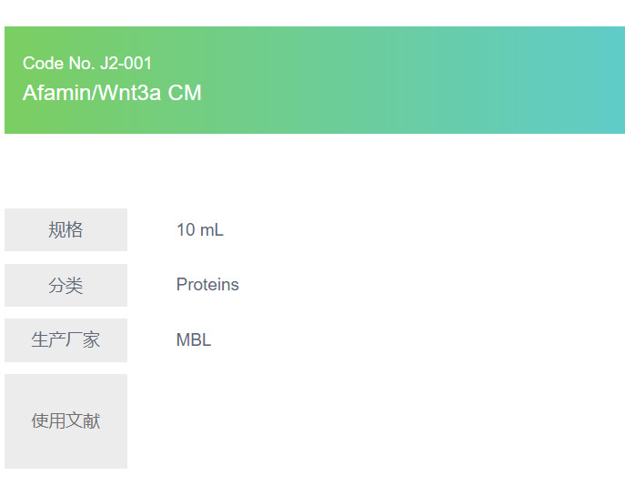 Afamin/Wnt3a CM